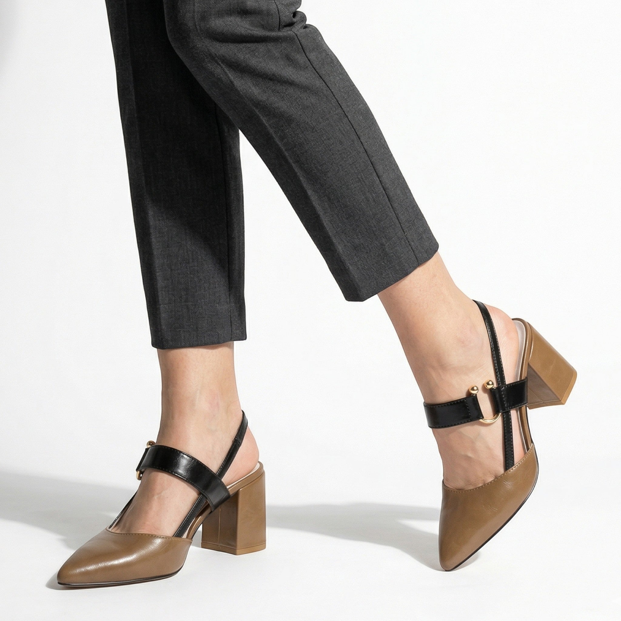 Isabella - Women's Pointed Toe Block Heels