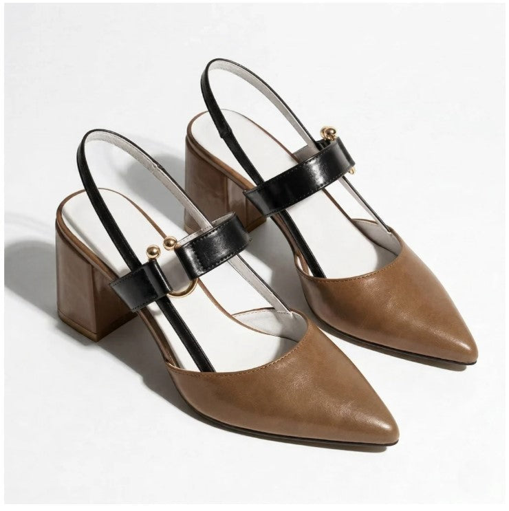 Isabella - Women's Pointed Toe Block Heels