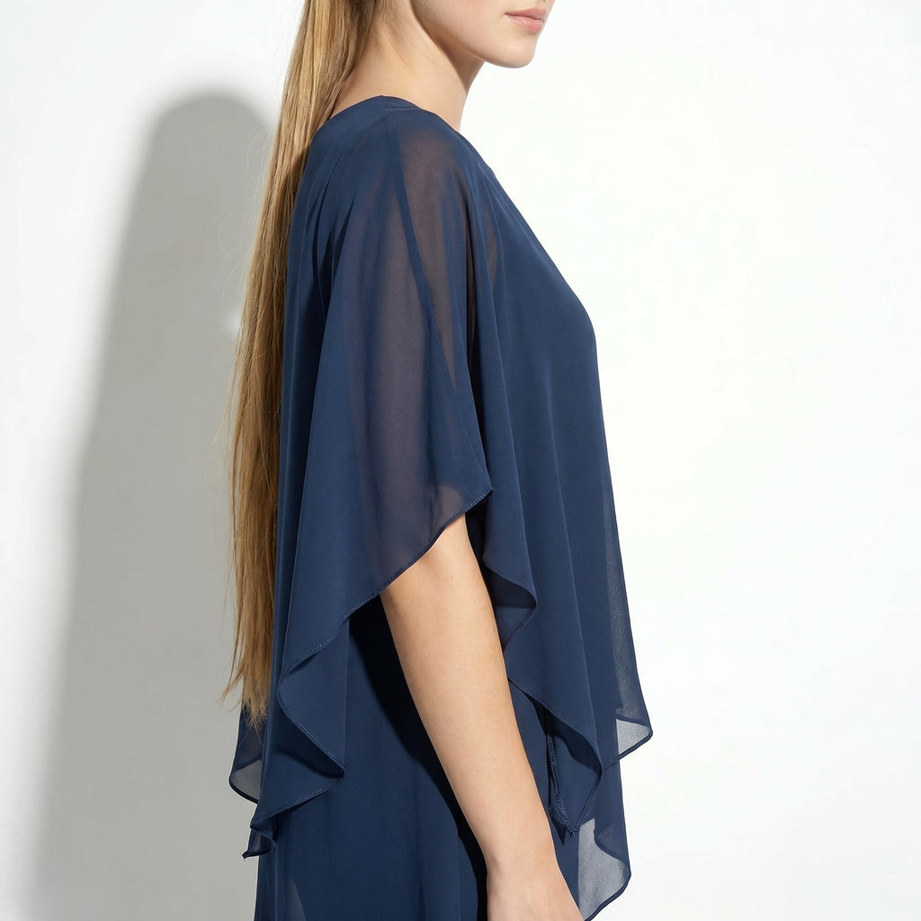 Bianca - Women's 2-Piece Trouser Set with Layered Sleeves