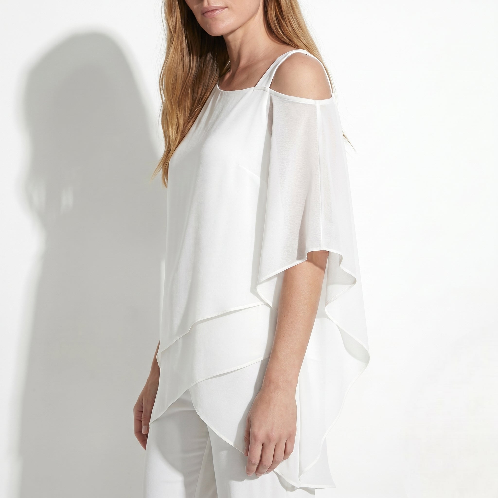 Bianca - Women's 2-Piece Trouser Set with Layered Sleeves