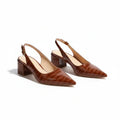 Charlotte - Women's Pointed Toe Slingback Heels