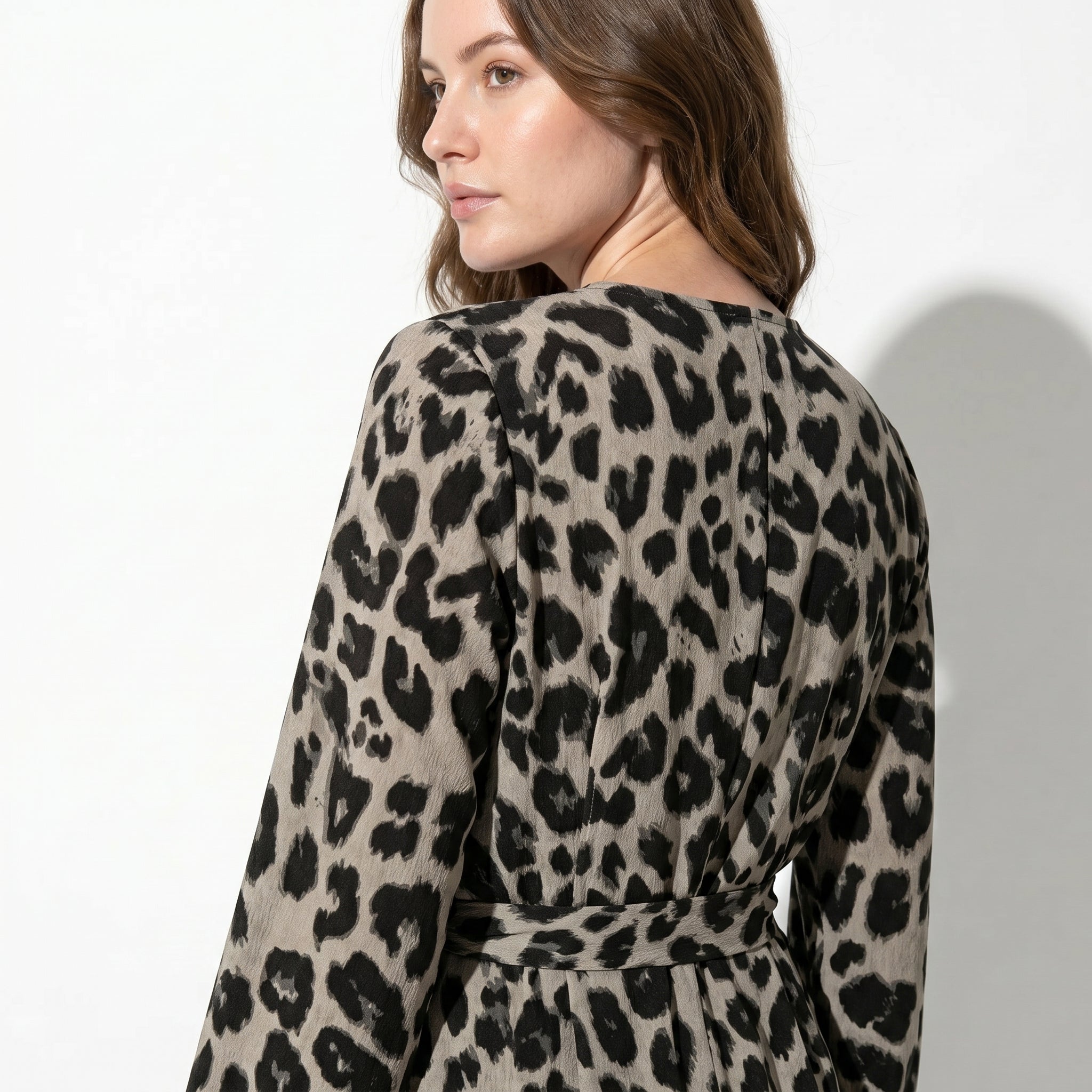 Diana – Women's Casual Wrap Printed Maxi Dress