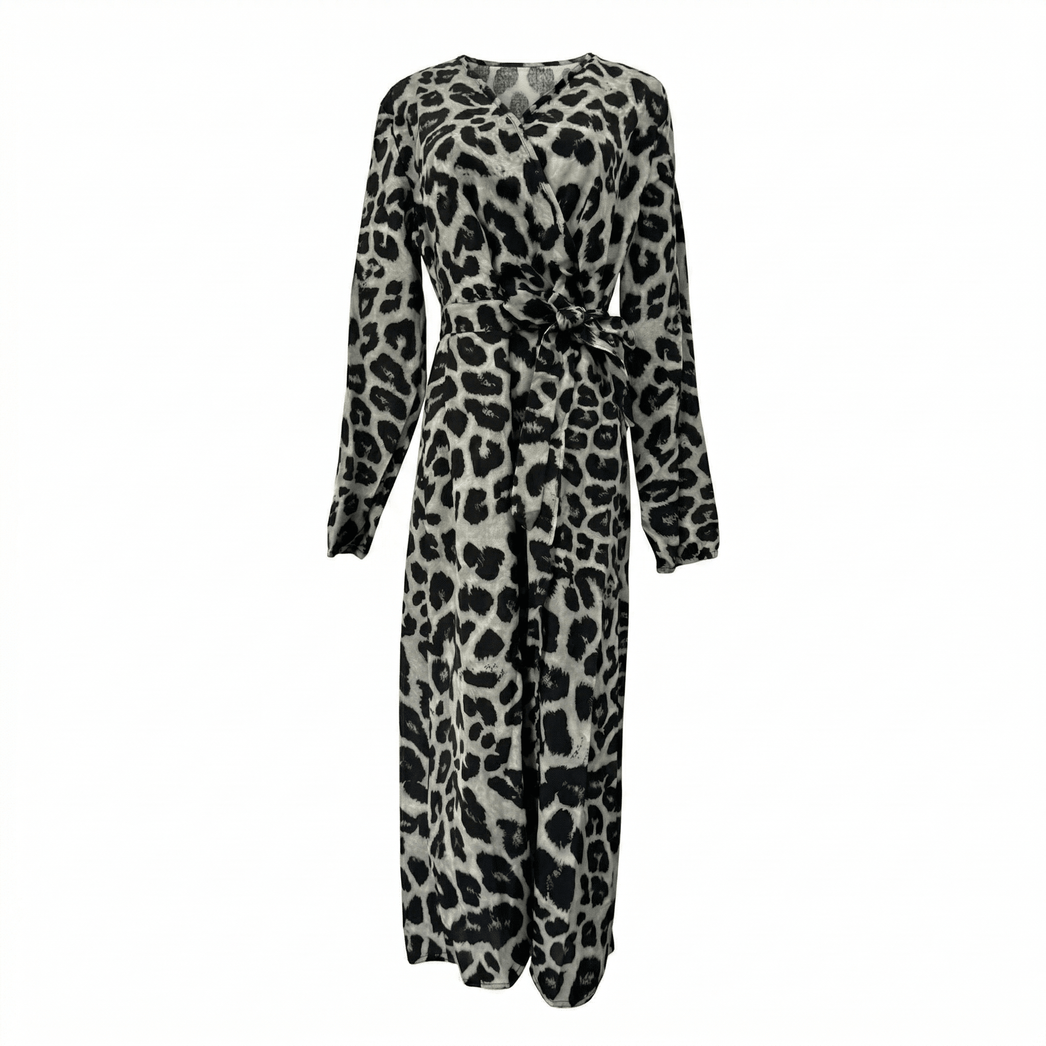 Diana – Women's Casual Wrap Printed Maxi Dress