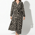 Diana – Women's Casual Wrap Printed Maxi Dress