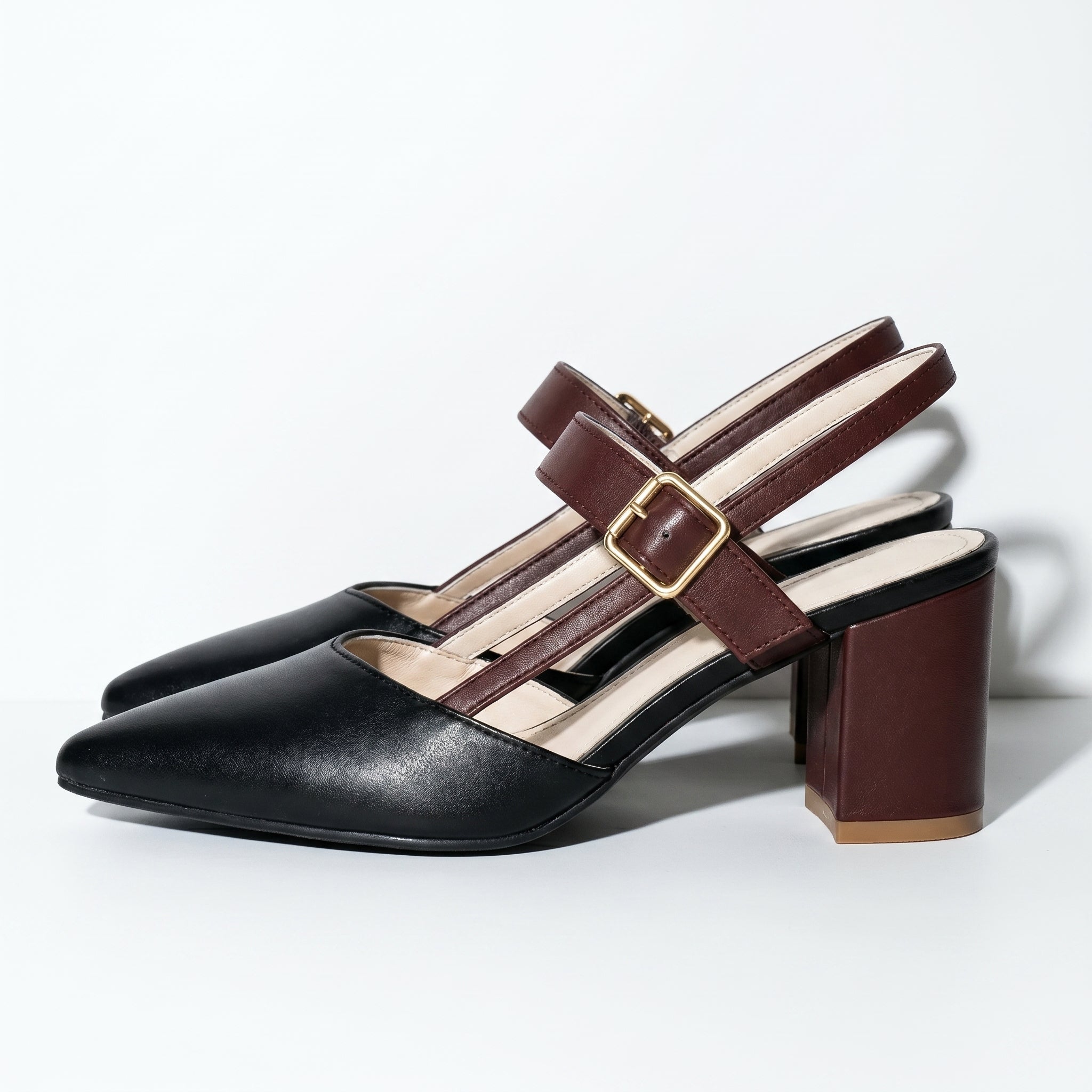 Isabella - Women's Pointed Toe Block Heels