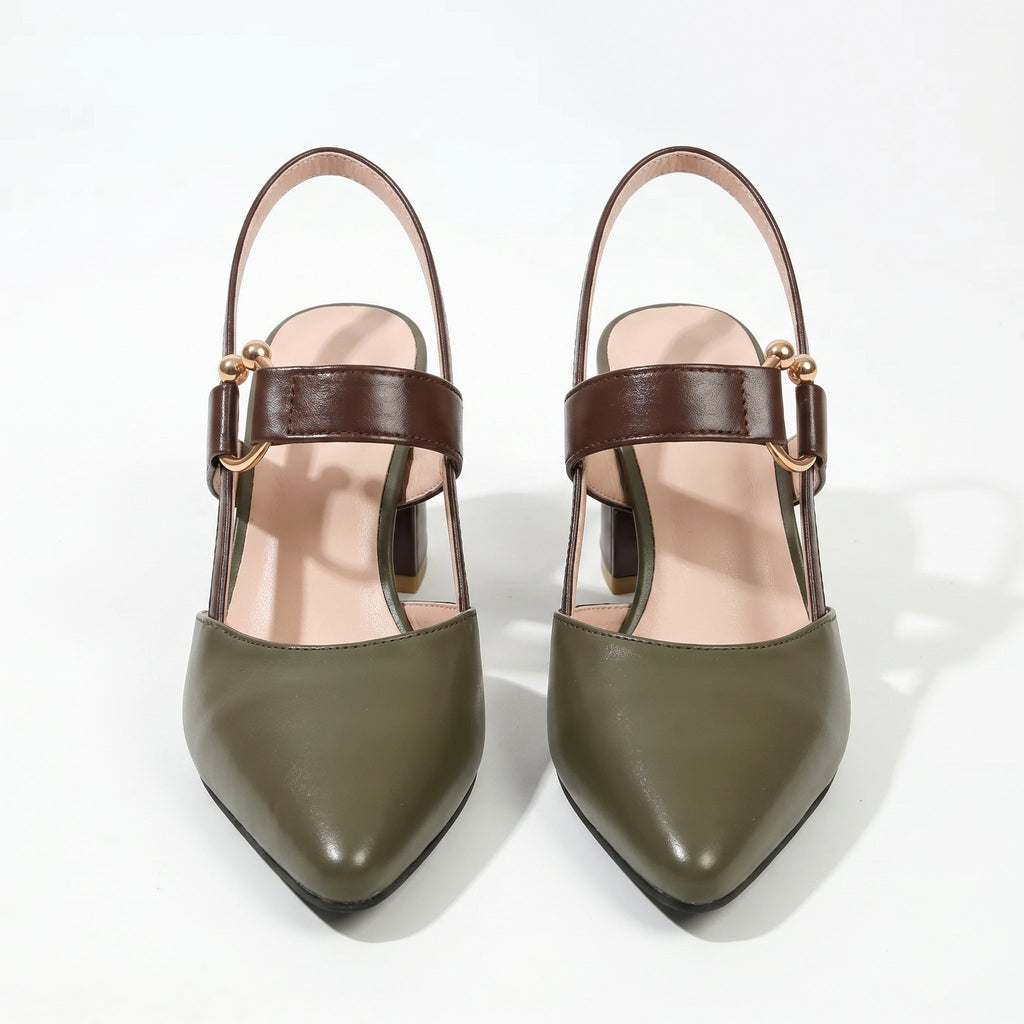 Isabella - Women's Pointed Toe Block Heels