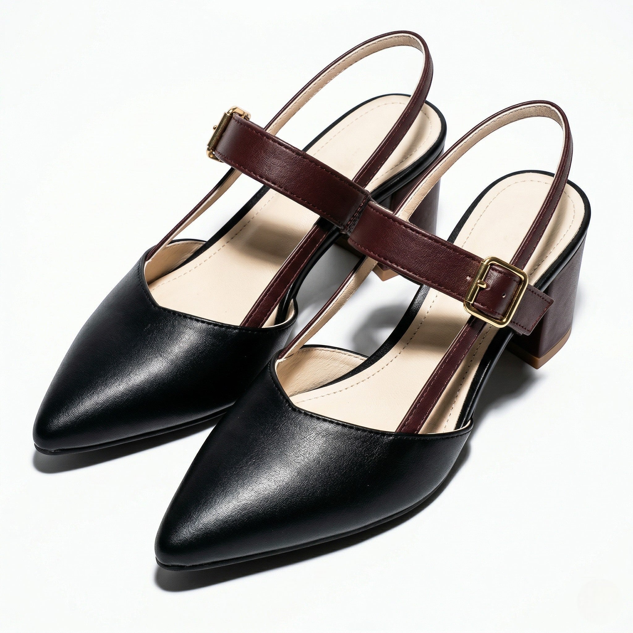 Isabella - Women's Pointed Toe Block Heels