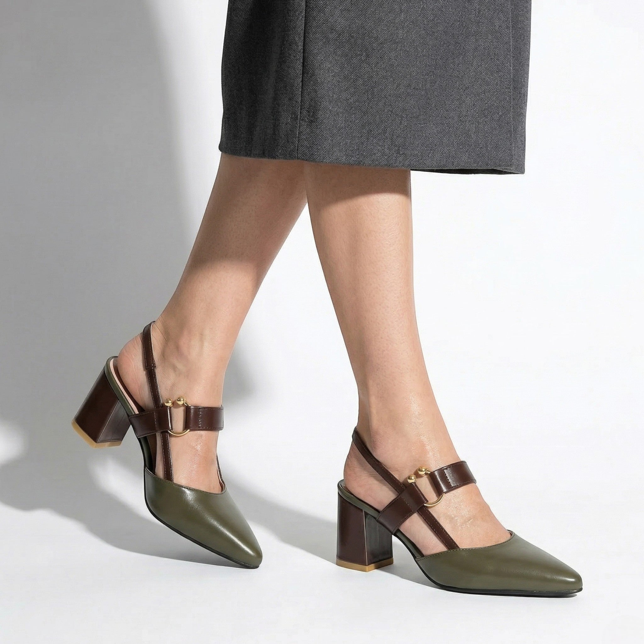Isabella - Women's Pointed Toe Block Heels