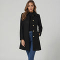 Josephine – Women's Coat with Button Placket