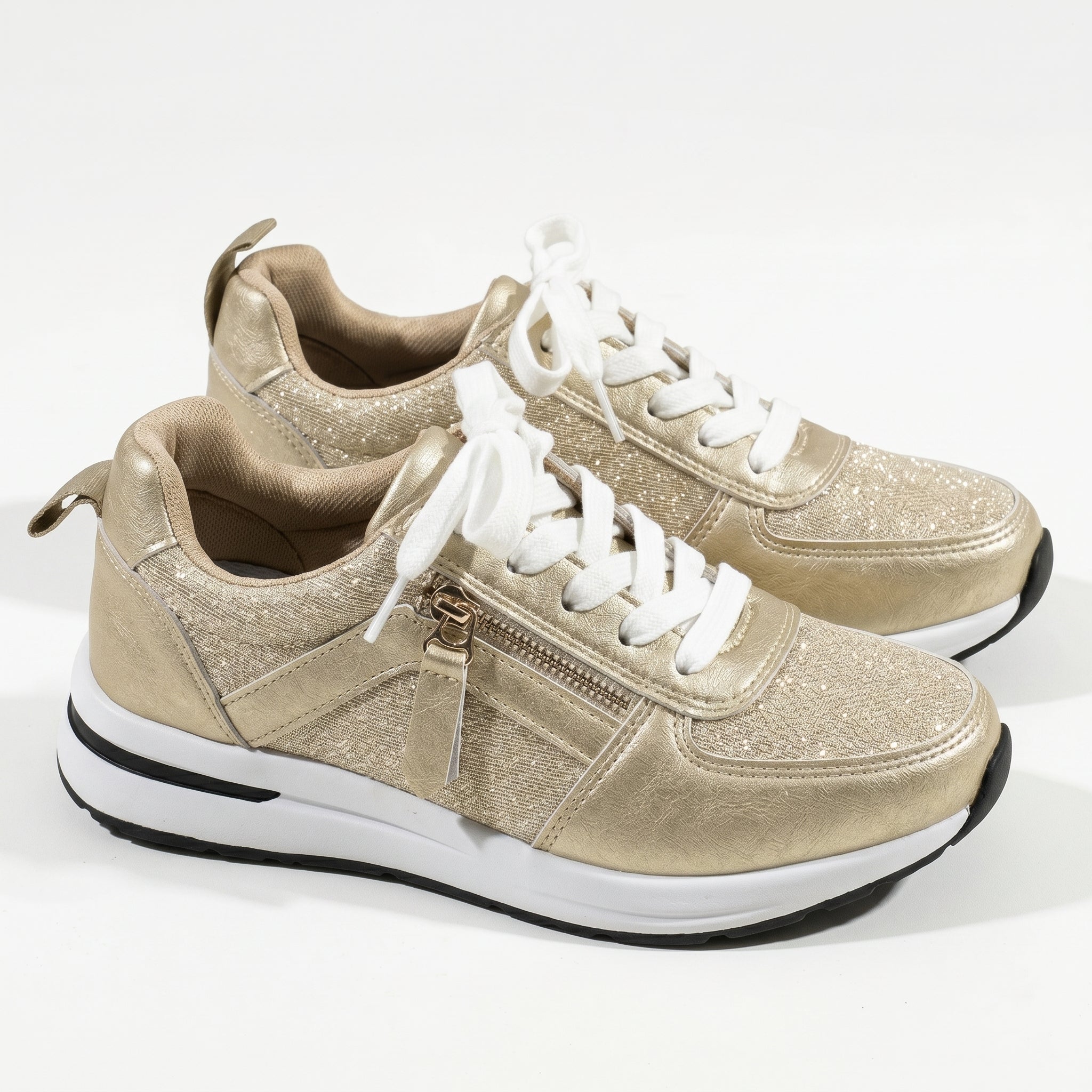 Lana – Women's Orthopaedic Zip Trainers