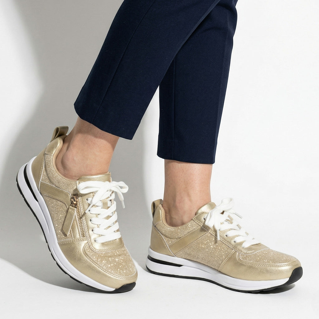 Lana – Women's Orthopaedic Zip Trainers