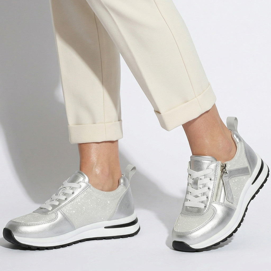 Lana – Women's Orthopaedic Zip Trainers