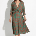 Myrtle – Women's Casual Wrap Summer Midi Dress