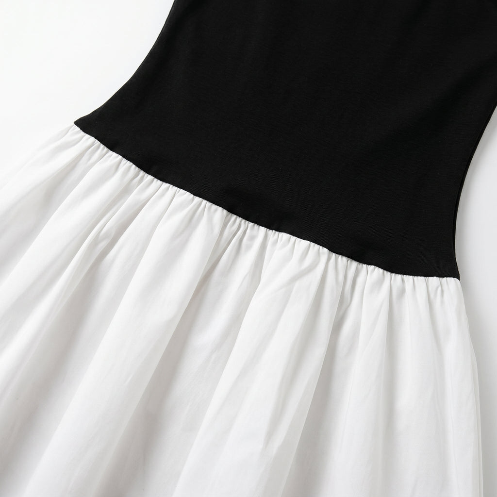 Natalia - Women's Strapless Party Mini Dress with Pleated Skirt