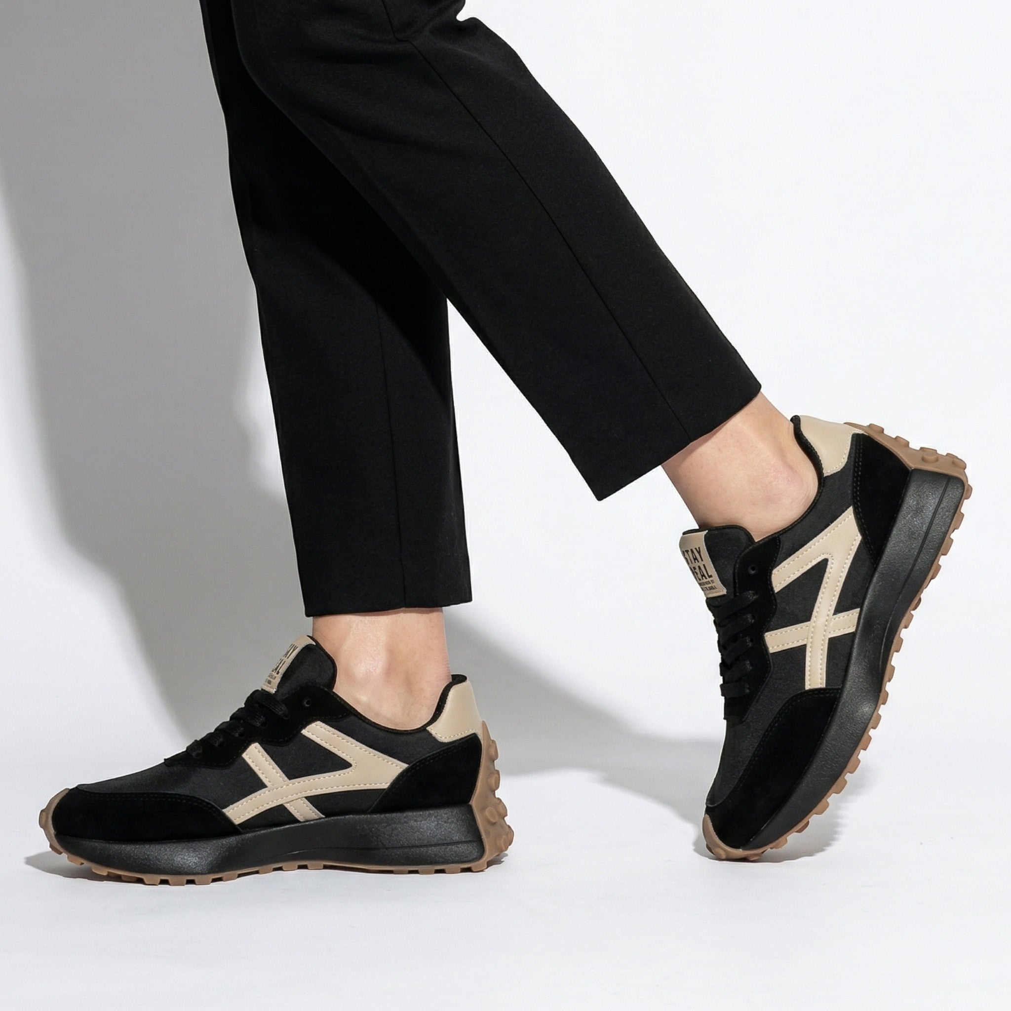 Olivia - Women's Chunky Sole Trainers
